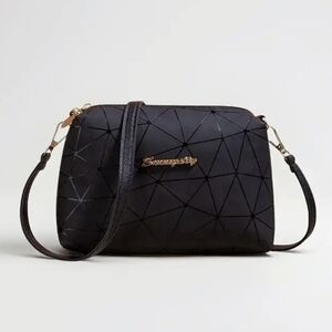 Womens‎ Geometric Pattern Sling Bag Crossbody Shoulder Adjustable Strap Purse